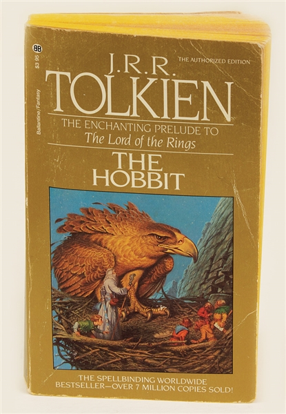 Michael Jacksons Personally Owned Copy of "The Hobbit"