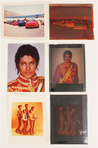 Michael Jackson and Jacksons Original Photographs and Negatives