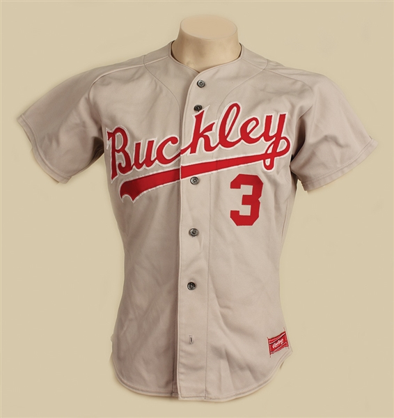 Tito Jackson Owned & Worn Buckley #3 Baseball Jersey