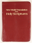Jackson Family Owned and Used New World Translation of the Holy Scriptures
