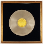 Elvis Presley "Im Left, Youre Right, Shes Gone" Original Sun Platinum Record Award