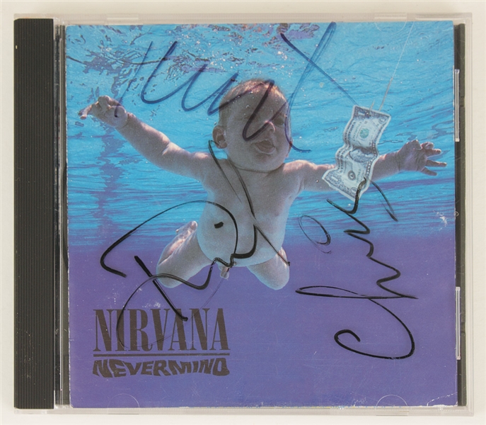 Nirvana Signed "Nevermind" CD           