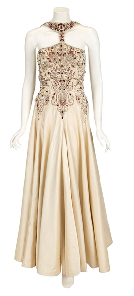 Madonna "Evita" Film Worn Inaugural Ball Gown From Musical Number “High Flying, Adored” 