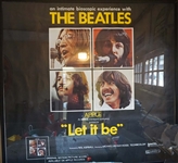 Beatles "Let It Be" Original Six Sheet Movie Poster