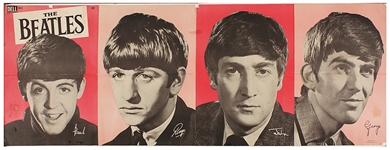 Beatles Original Vintage DELL Poster