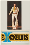 Elvis Presley Original Las Vegas Hilton Souvenir Menu and Photo Concert Edition Book