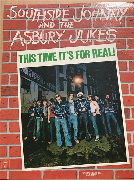 Southside Johnny and the Asbury Jukes Large Promotional Mobile for Second Album "This Time Its For Real"