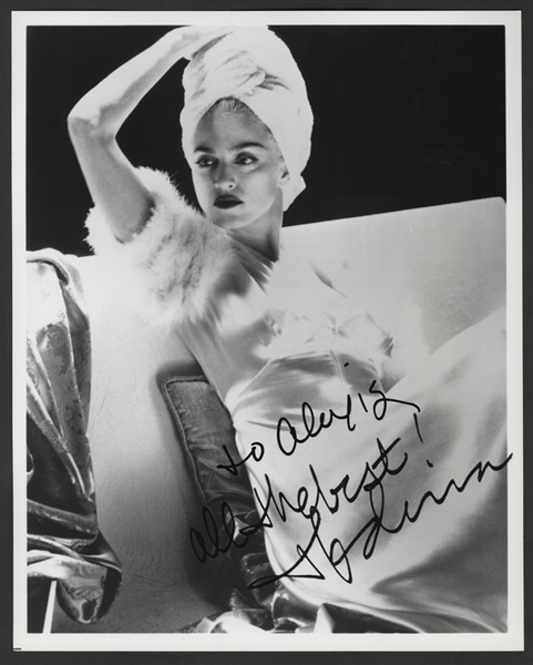 Madonna Signed & Inscribed Original Promotional Photograph