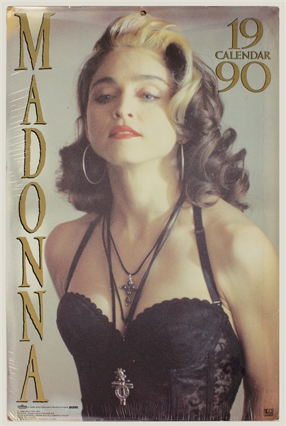Madonna Original Unopened 1990 Calendar