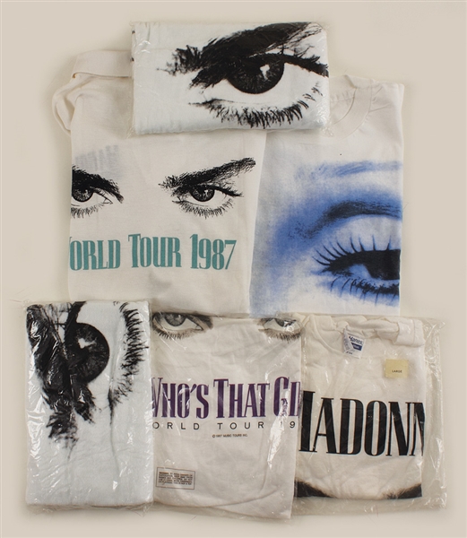 Madonna Original "Whos That Girl" Tour Shirts