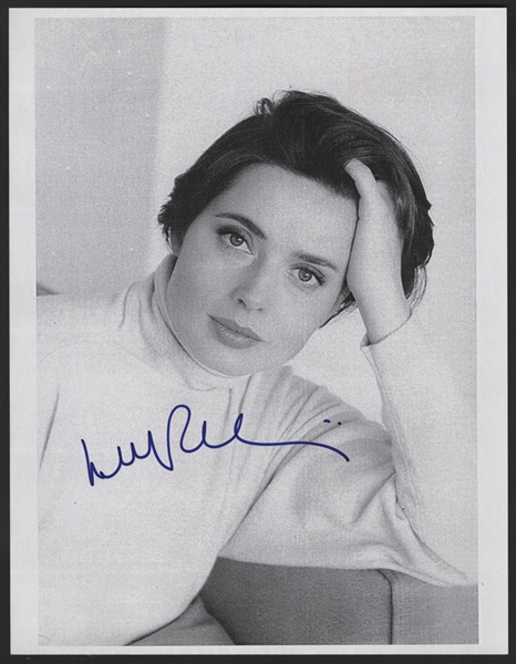 Isabella Rossellini Signed Photograph