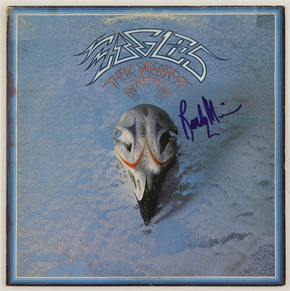Eagles Randy Meisner Signed "Eagles Their Greatest Hits" Album