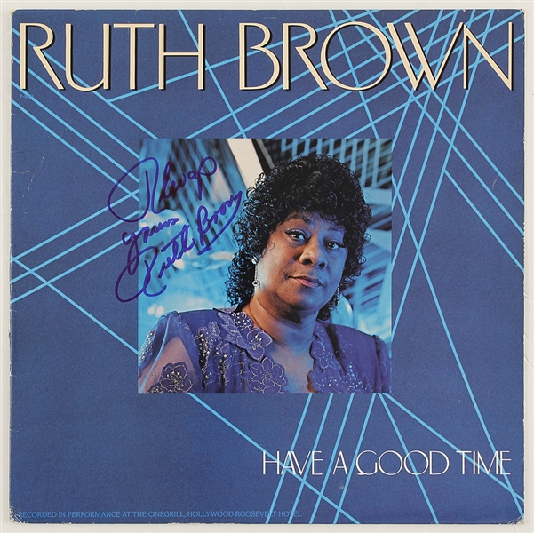 Ruth Brown "Have a Good Time" Signed Album