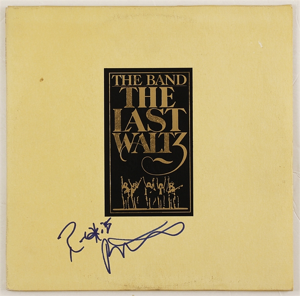 The Band Robbie Robertson Signed "The Last Waltz" Album