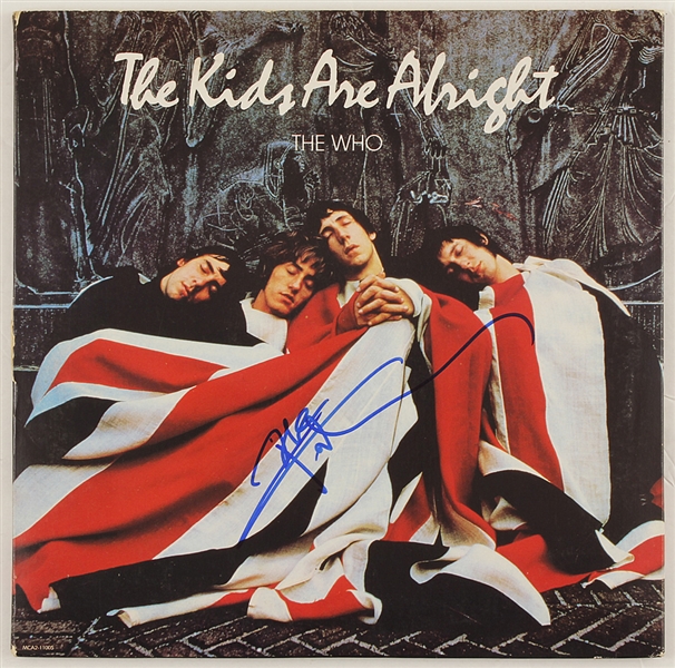 The Who Pete Townshend Signed "The Kids Are Alright" Album