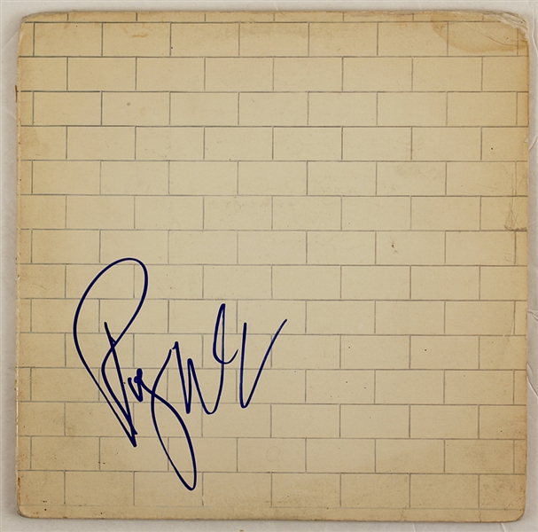 Pink Floyd Roger Waters Signed "The Wall" Album