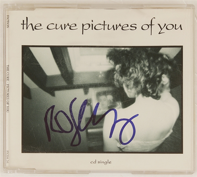 The Cure Robert Smith Signed "Pictures of You" C.D.