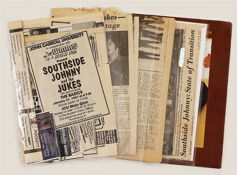 Southside Johnny and the Asbury Jukes Original Archive Circa Mid-1980s