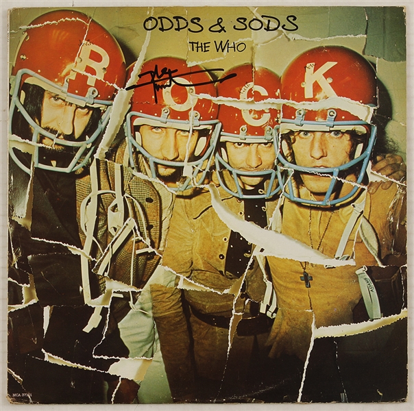 The Who Pete Townshend Signed "Odds & Sods" Album