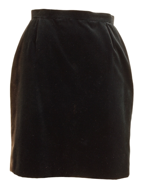 Stevie Nicks Owned & Worn Black Skirt