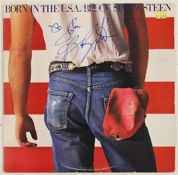 Bruce Springsteen Signed & Inscribed "Born in the U.S.A." Album