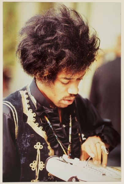 Jimi Hendrix Original Large Cibachrome Print