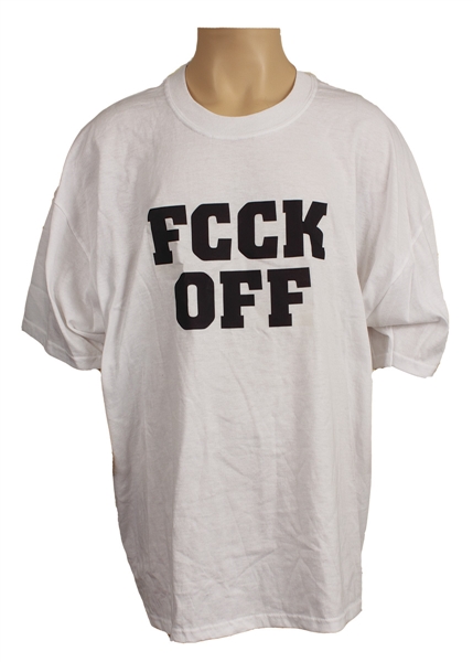 Eminem Stage Worn "FCCK" OFF" Shirt