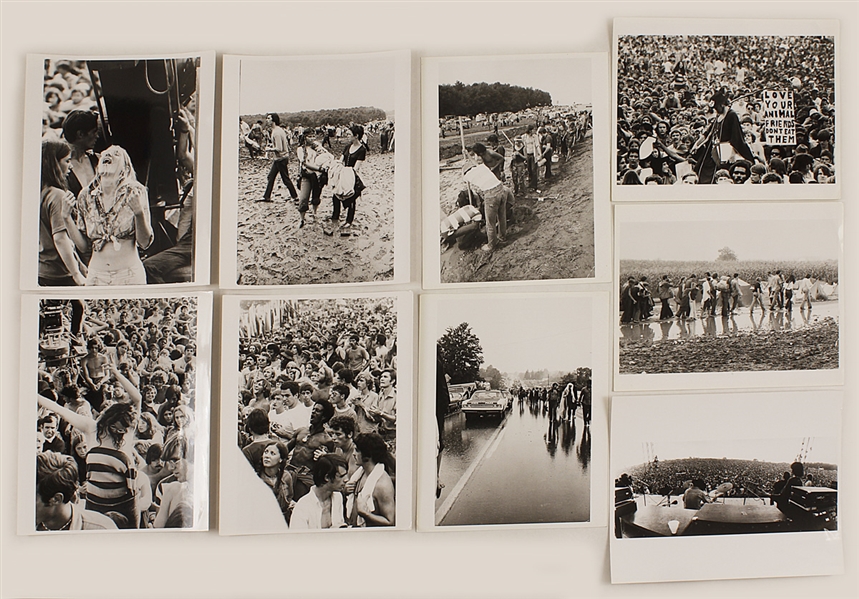 Woodstock Original Stamped Photographs