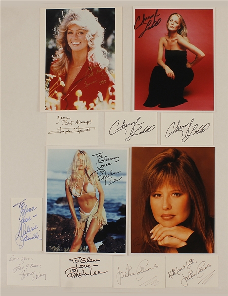 Female Actresses Signed & Inscribed Photographs and Cards