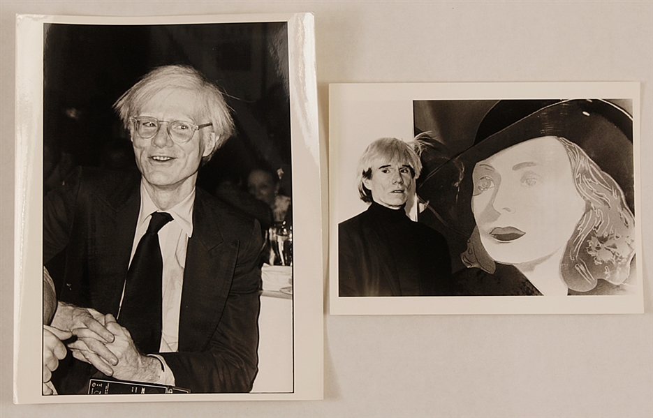 Andy Warhol Original Stamped Photographs