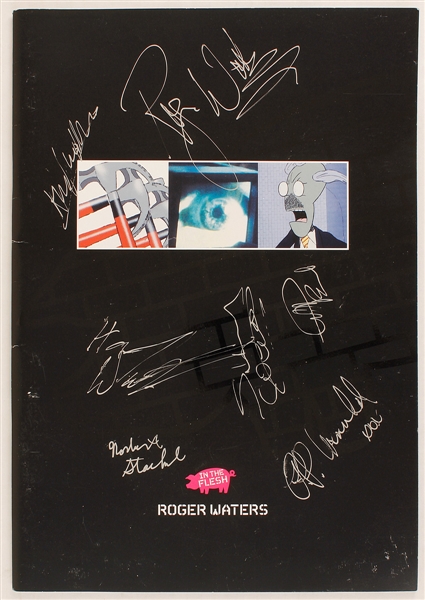 Roger Waters  and His Band Signed "In The Flesh " Original Concert Tour  Program