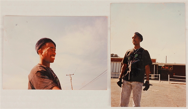 Tupac Shakur Circa 1989 Original Photographs and Copyright  