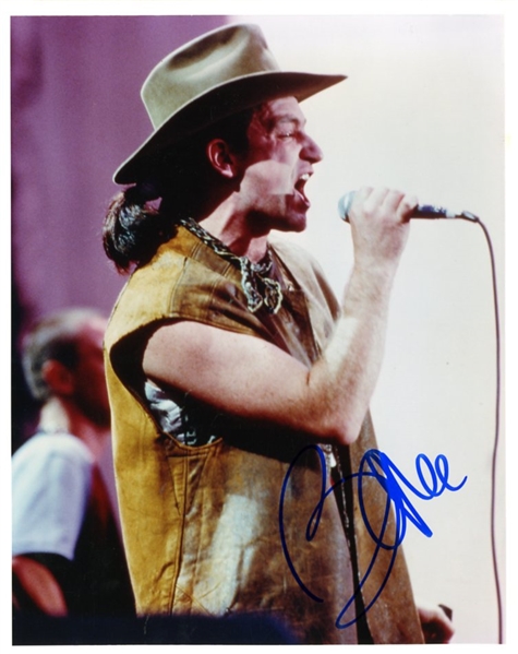 Bono Signed Photograph