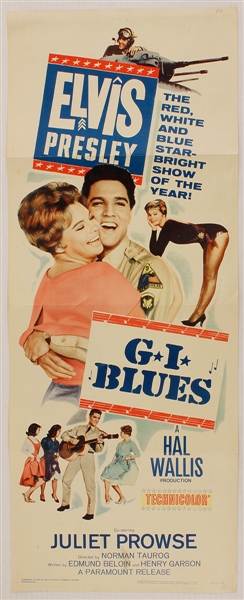 Elvis Presley "G.I. Blues" Original Movie Poster