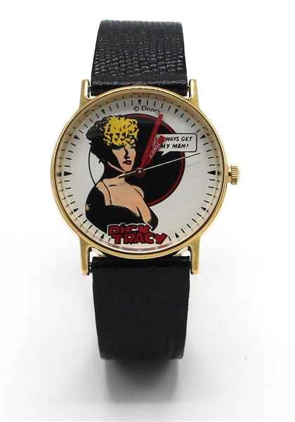Madonna Owned and Re-Gifted "Dick Tracy" Original 1990 Promotional Timex Wristwatch 