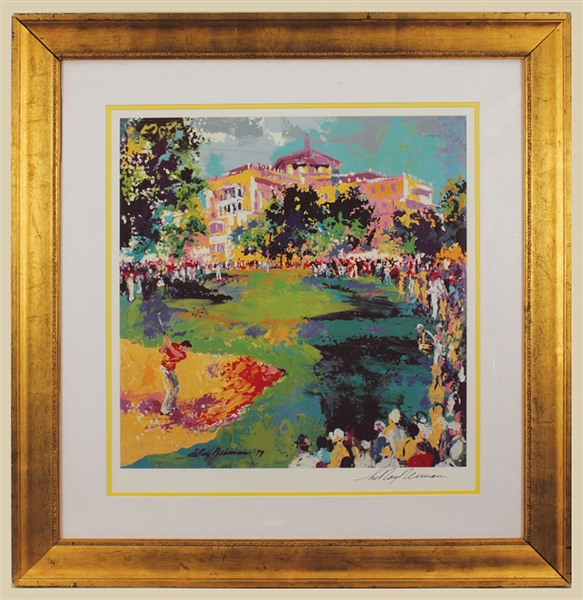 LeRoy Neiman Signed "Westchester Classic (The Winning Shot)" Original Colorchrome Lithograph