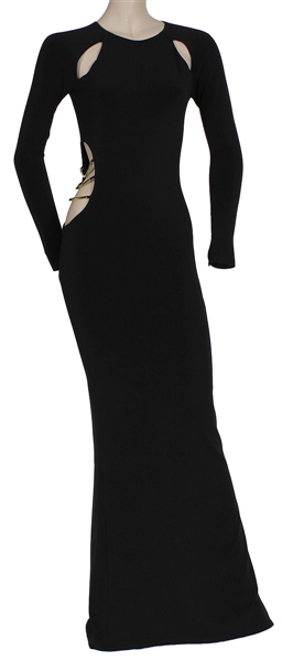Iggy Azalea Hot 100 Party Worn Custom Black Gown