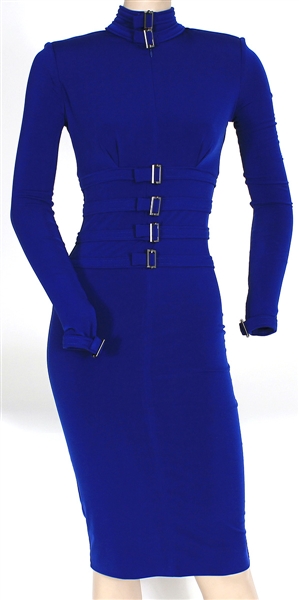 Dolly Parton "Try" Wendy Williams Show Performance Worn Custom Blue Dress