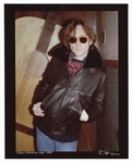 John Lennon 1980 Original Photograph Signed by Photographer