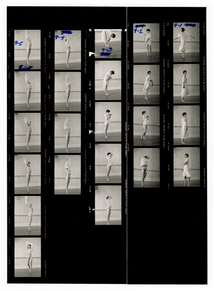 Madonna Original Earliest Known Nude Cecil Taylor Contact Sheets