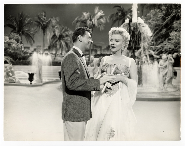 Marilyn Monroe and Donald OConnor  "Theres No Business Like Show Business" Original 11 x 14 Movie Photograph