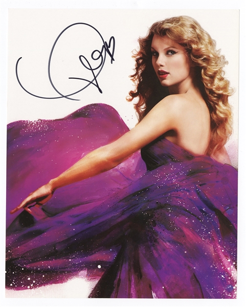 Taylor Swift Signed Photograph