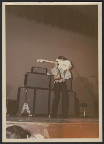 Jimi Hendrix Original Concert Photograph