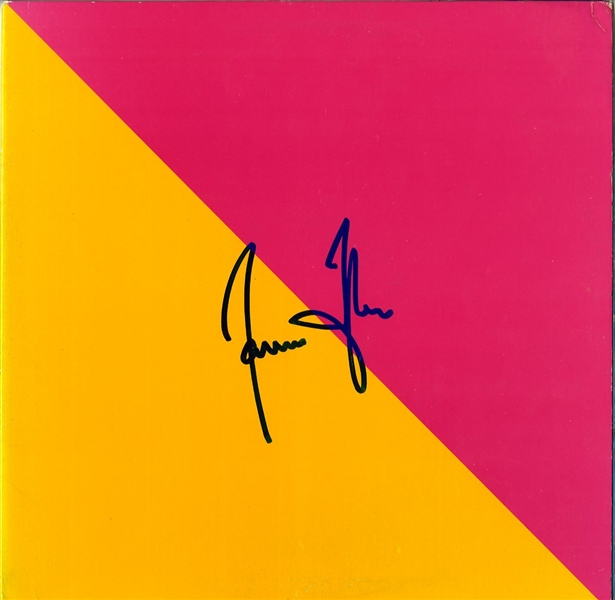 James Taylor Signed "Flag" Album
