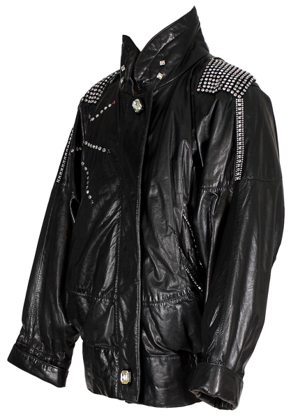 Prince "Kiss" Record Cover and Music Video Worn Leather Jacket
