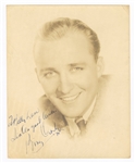 Bing Crosby Signed Photograph JSA Authentication