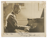 George Gershwin Signed and Inscribed Photograph JSA LOA    