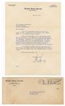 Senator John F. Kennedy Signed Typewritten Letter JSA LOA   