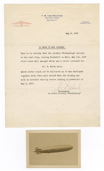 Hindenburg Letter (1937)