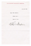 Katherine Hepburn Typewritten Letter Signed JSA Authentication    